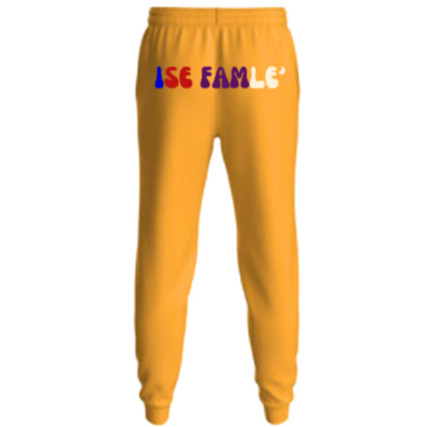 ISE Famle Orange Sweats - Image 3